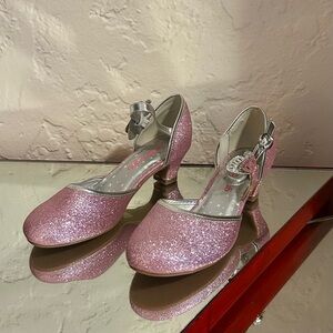 Sparkle Club Pink Glittery dress shoes